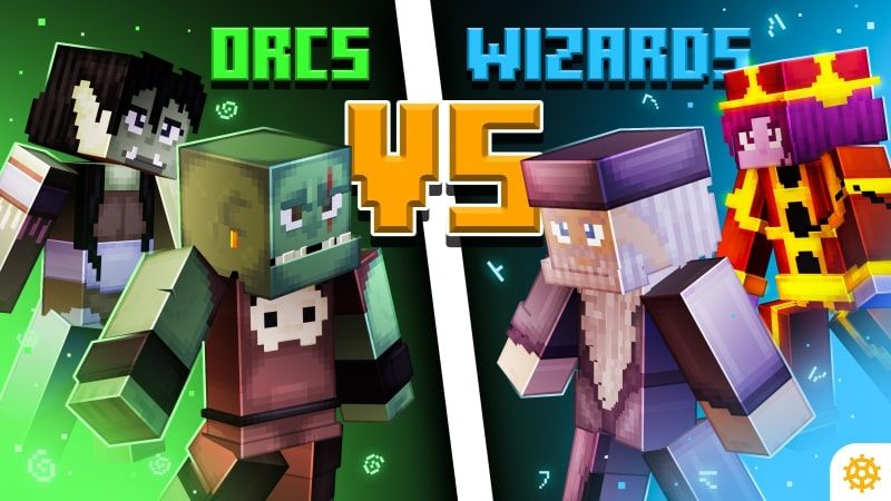 Orcs vs Wizards on the Minecraft Marketplace by Dalibu Studios Orcs vs Wizards on the Minecraft Marketplace by Dalibu Studios
