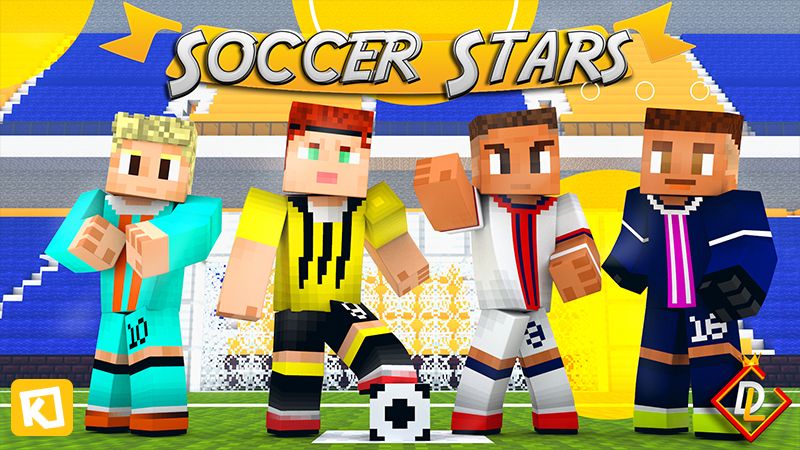 Soccer Stars on the Minecraft Marketplace by Kuboc Studios Soccer Stars on the Minecraft Marketplace by Kuboc Studios
