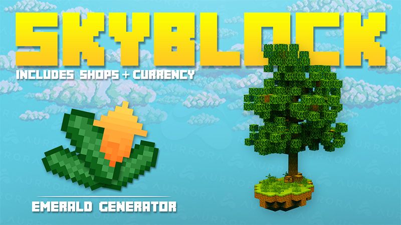 Skyblock on the Minecraft Marketplace by Aurrora Skyblock on the Minecraft Marketplace by Aurrora