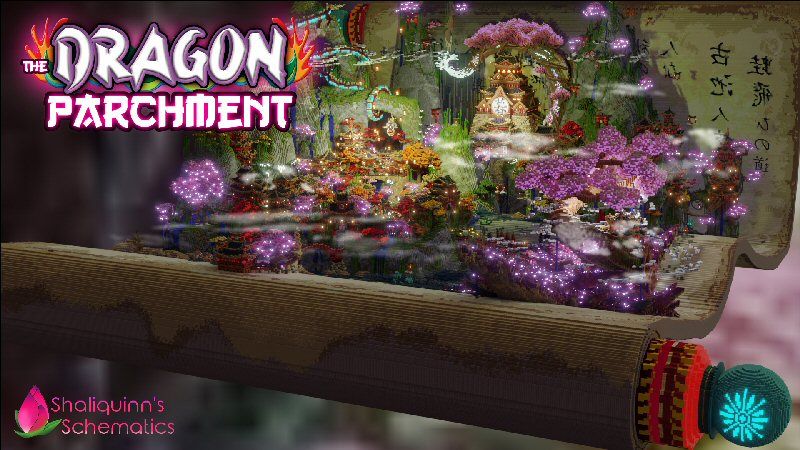 The Dragon Parchment on the Minecraft Marketplace by Shaliquinn's Schematics