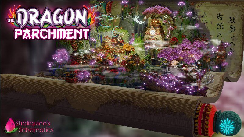 The Dragon Parchment on the Minecraft Marketplace by Shaliquinn's Schematics The Dragon Parchment on the Minecraft Marketplace by Shaliquinn's Schematics