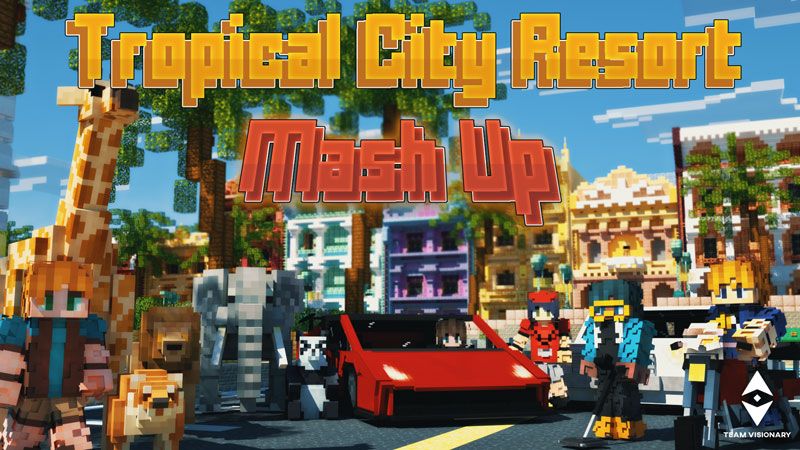 Tropical City Resort on the Minecraft Marketplace by Team Visionary