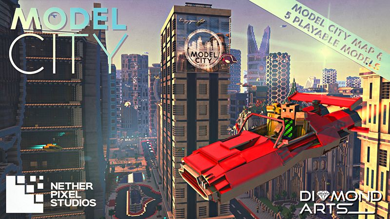 Model City on the Minecraft Marketplace by Netherpixel Model City on the Minecraft Marketplace by Netherpixel