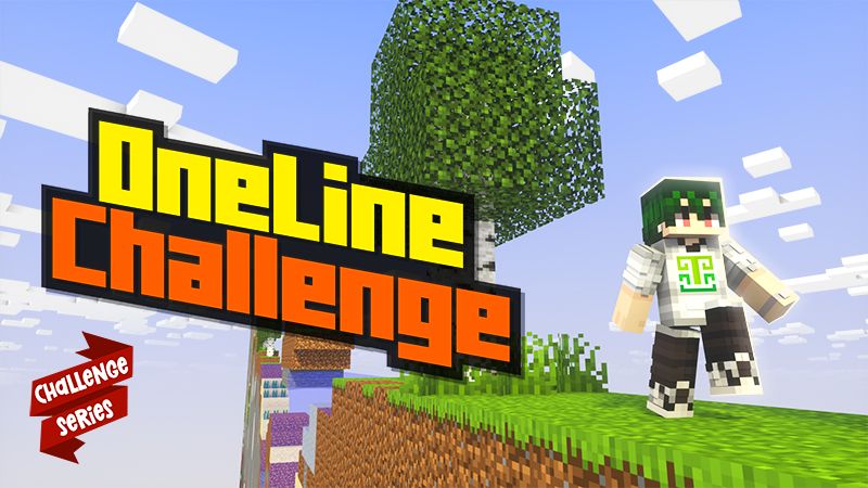One Line Challenge on the Minecraft Marketplace by Piki Studios