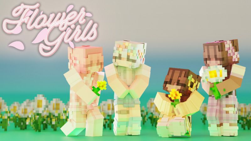Flower Girls on the Minecraft Marketplace by CubeCraft Games