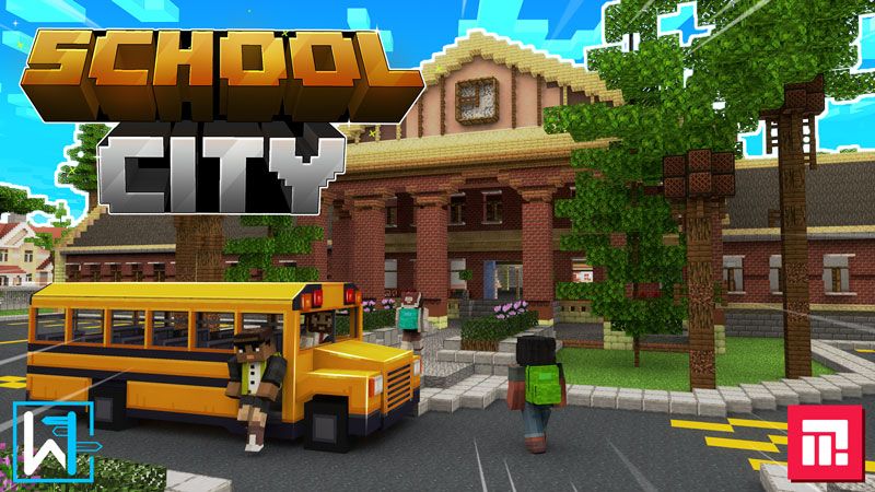 School City on the Minecraft Marketplace by Waypoint Studios
