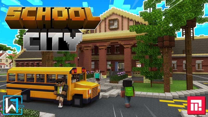 School City on the Minecraft Marketplace by Waypoint Studios School City on the Minecraft Marketplace by Waypoint Studios