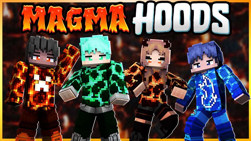 Magma Hoods on the Minecraft Marketplace by The Lucky Petals Magma Hoods on the Minecraft Marketplace by The Lucky Petals