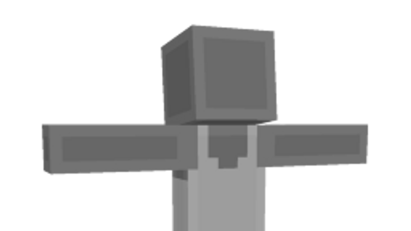 T Pose on the Minecraft Marketplace by Aurrora