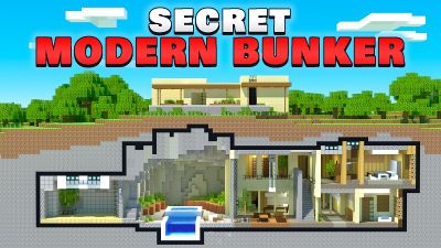 Secret Modern Bunker on the Minecraft Marketplace by BBB Studios