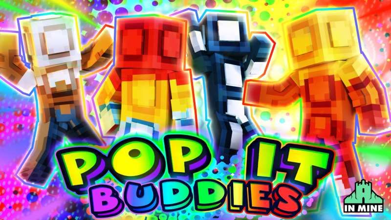 Pop It Buddies on the Minecraft Marketplace by In Mine Pop It Buddies on the Minecraft Marketplace by In Mine