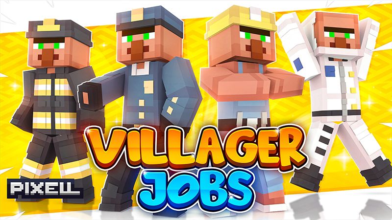 Villager Jobs on the Minecraft Marketplace by Pixell Studio Villager Jobs on the Minecraft Marketplace by Pixell Studio