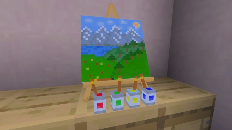 Colorful Paintings Add-On by Block Perfect Studios