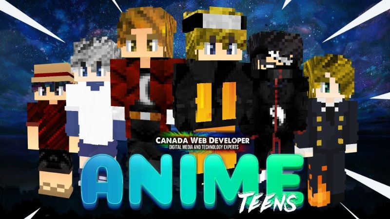 ANIME TEENS on the Minecraft Marketplace by CanadaWebDeveloper ANIME TEENS on the Minecraft Marketplace by CanadaWebDeveloper