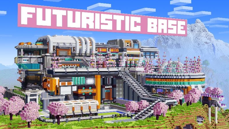 Futuristic Base on the Minecraft Marketplace by Senior Studios