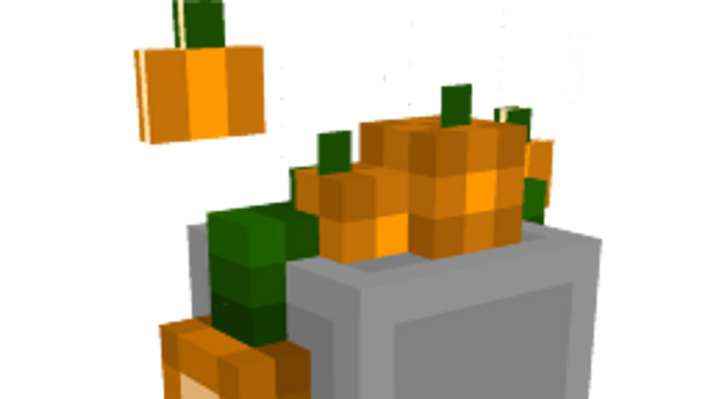 Pumpkin Headphones on the Minecraft Marketplace by Pixelationz Studios