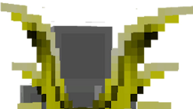Shiny Gold Wings on the Minecraft Marketplace by stonemasons