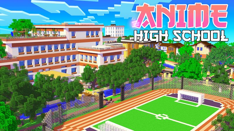 Anime High School on the Minecraft Marketplace by Blockception