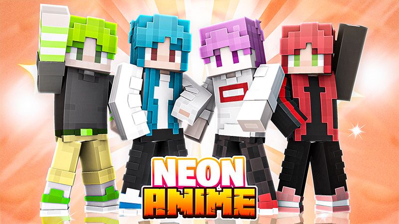 Neon Anime on the Minecraft Marketplace by Odyssey Builds Neon Anime on the Minecraft Marketplace by Odyssey Builds