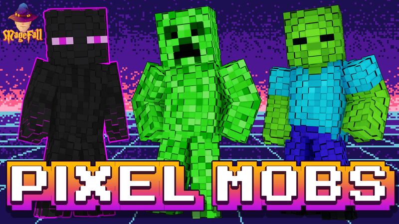 Pixel Mobs on the Minecraft Marketplace by Magefall Pixel Mobs on the Minecraft Marketplace by Magefall