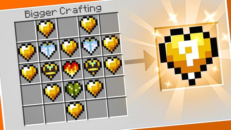 Custom Hearts on the Minecraft Marketplace by Cubed Creations