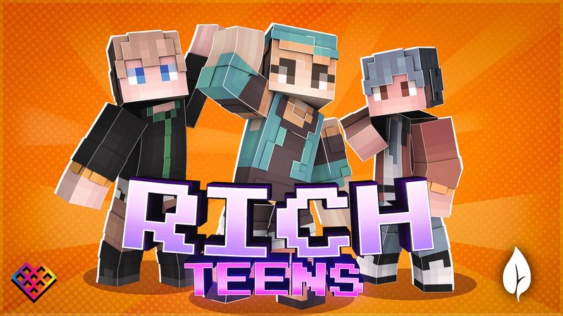 Rich Teens on the Minecraft Marketplace by Rainbow Theory