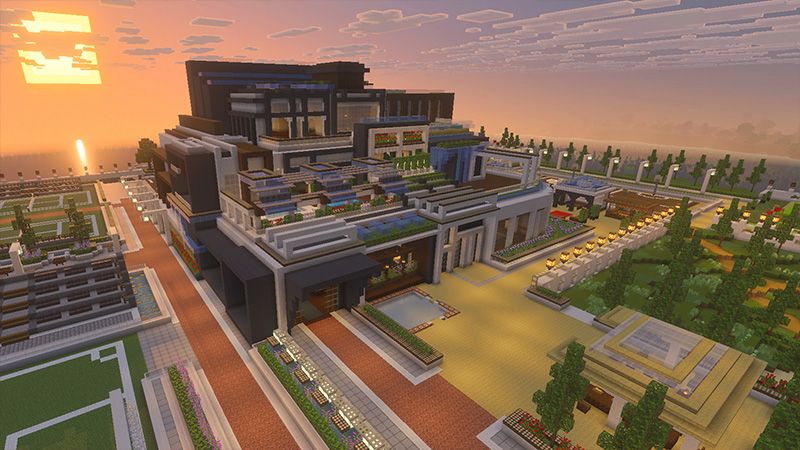 Billionaire Summer Mansion by GoE-Craft