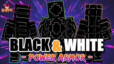 Black and White Power Armor on the Minecraft Marketplace by Magefall Black and White Power Armor on the Minecraft Marketplace by Magefall