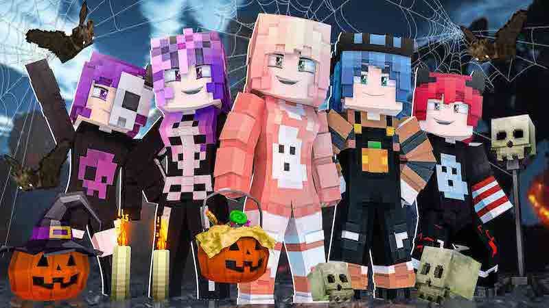 Halloween Teens on the Minecraft Marketplace by DogHouse Halloween Teens on the Minecraft Marketplace by DogHouse
