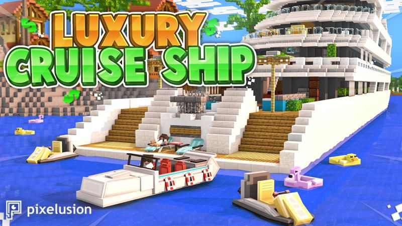 Luxury Cruise Ship on the Minecraft Marketplace by Pixelusion