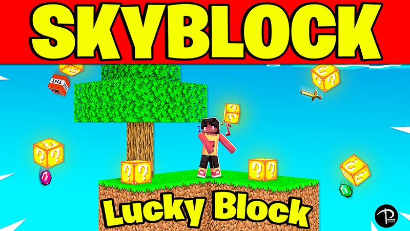 SKYBLOCK LUCKY BLOCK on the Minecraft Marketplace by Pickaxe Studios SKYBLOCK LUCKY BLOCK on the Minecraft Marketplace by Pickaxe Studios