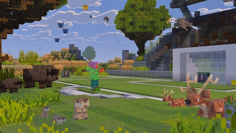 Three Stripes City by Minecraft