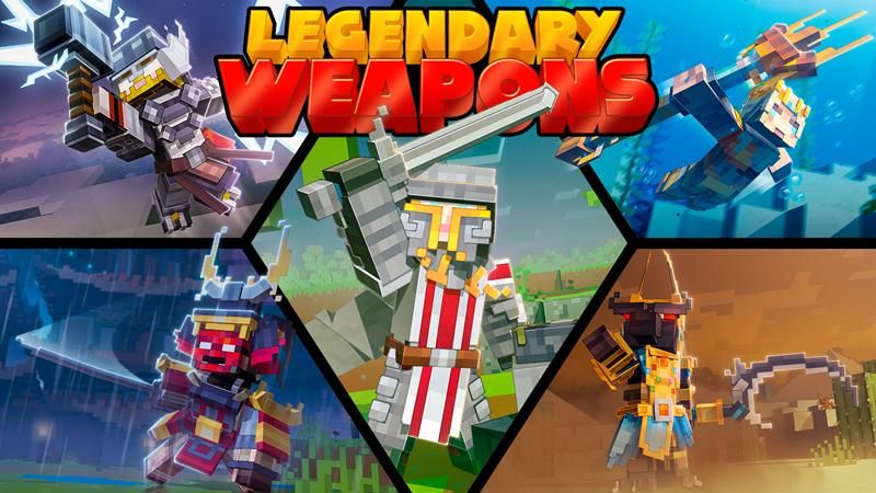 Legendary Weapons on the Minecraft Marketplace by Honeyfrost