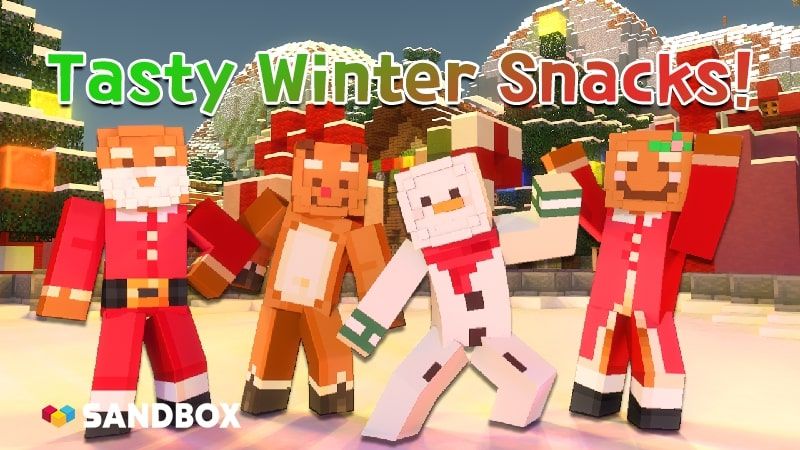 Tasty Winter Snacks on the Minecraft Marketplace by Sandbox Network
