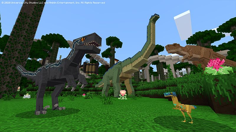 Jurassic World by Minecraft