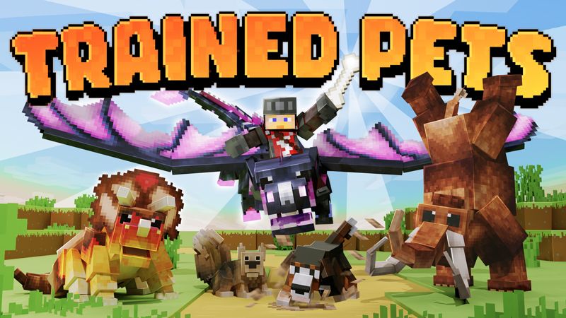 Trained Pets on the Minecraft Marketplace by Panascais Trained Pets on the Minecraft Marketplace by Panascais