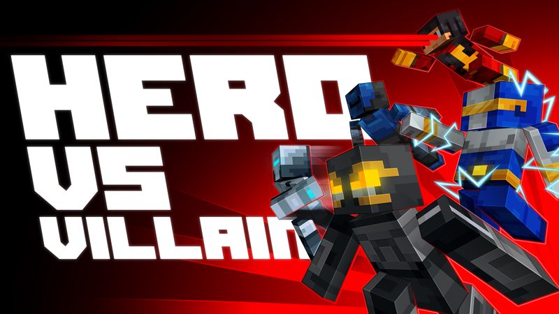 Hero VS Villain on the Minecraft Marketplace by Block Factory