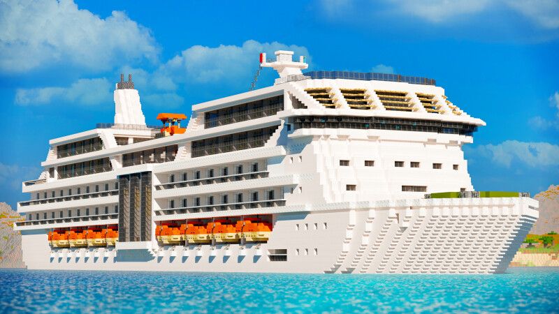 Deluxe Cruise on the Minecraft Marketplace by CrackedCubes Deluxe Cruise on the Minecraft Marketplace by CrackedCubes