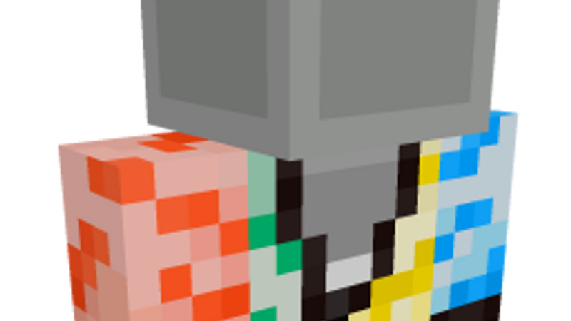 Rainbow Tiger Cardigan by Minecraft - Minecraft Marketplace (via ...