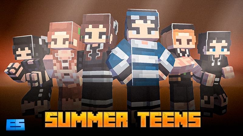 Summer Teens on the Minecraft Marketplace by Eco Studios Summer Teens on the Minecraft Marketplace by Eco Studios