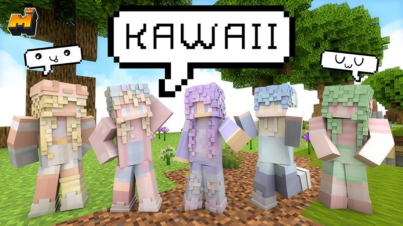 Kawaii Skin Pack in Minecraft
