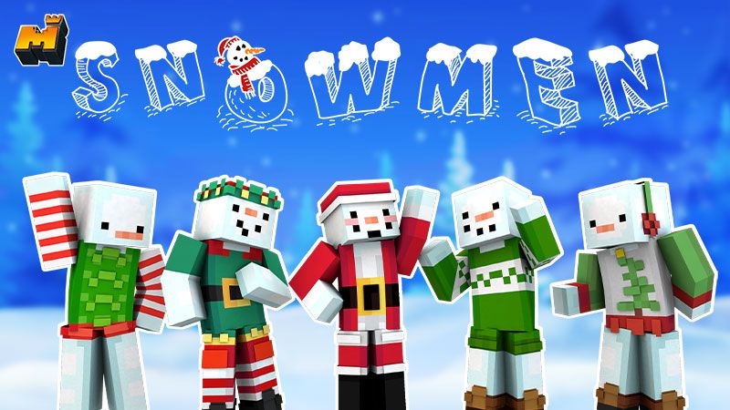 Snowmen on the Minecraft Marketplace by Mineplex