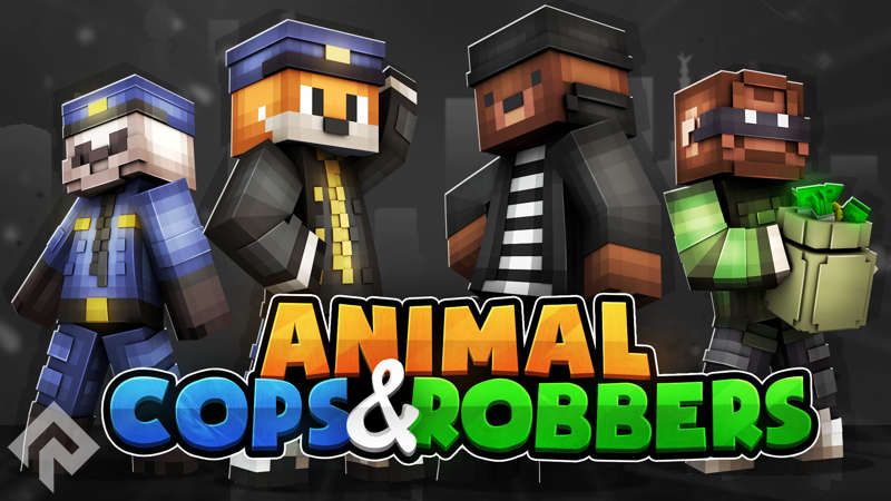 Animal Cops Robbers by RareLoot (Minecraft Skin Pack) - Minecraft ...