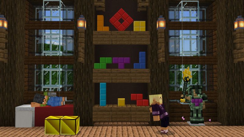 Tetris Add-On by Minecraft