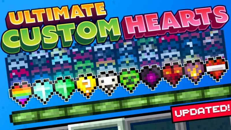 ULTIMATE CUSTOM HEARTS  120 on the Minecraft Marketplace by Shapescape