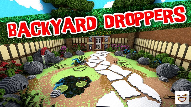 Backyard Droppers on the Minecraft Marketplace by Giggle Block Studios Backyard Droppers on the Minecraft Marketplace by Giggle Block Studios