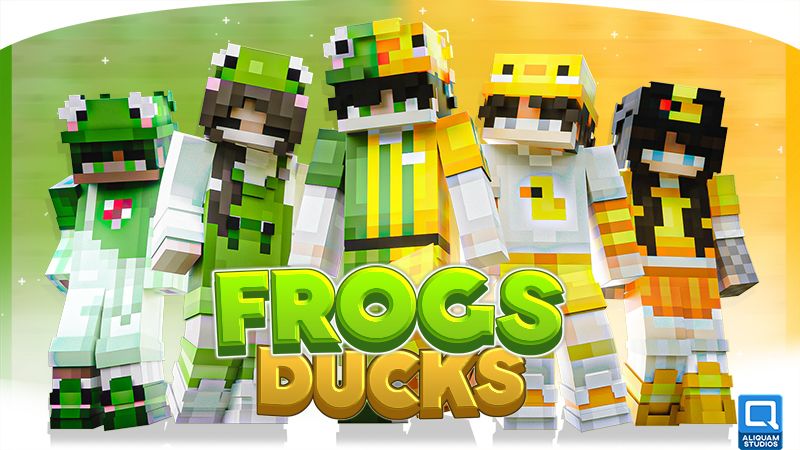 Frogs and Ducks on the Minecraft Marketplace by Aliquam Studios Frogs and Ducks on the Minecraft Marketplace by Aliquam Studios