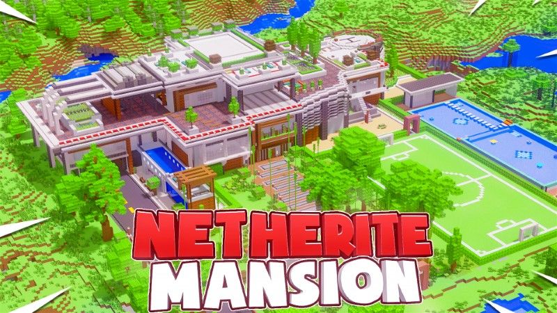Netherite Mansion on the Minecraft Marketplace by Eescal Studios