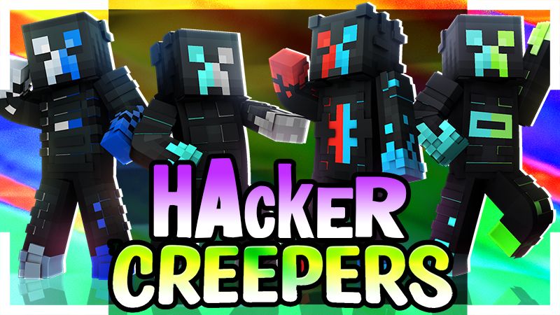 Hacker Creepers on the Minecraft Marketplace by The Lucky Petals