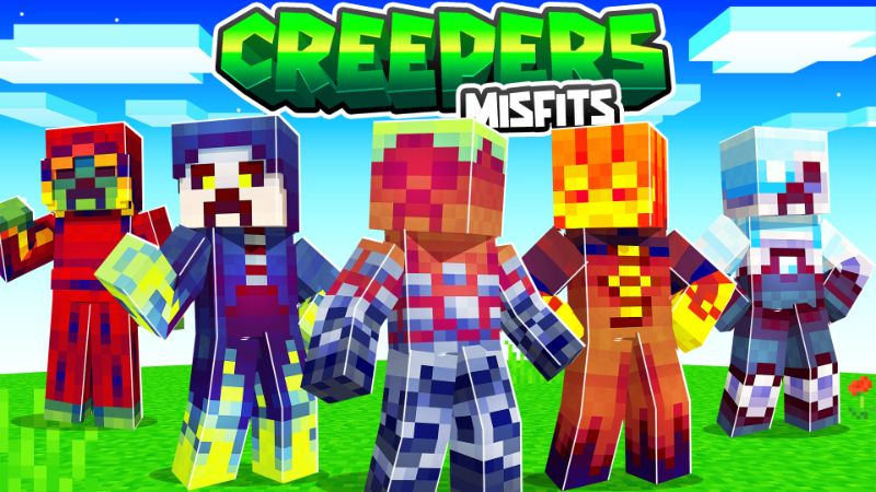Creeper Misfits on the Minecraft Marketplace by Endorah